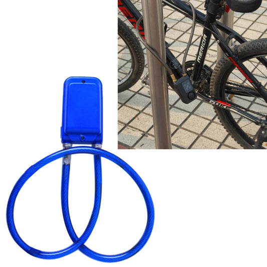 Skorter | Bicycle Password Alarm IP44 Waterproof Burglar Vibration Alarm(Blue)