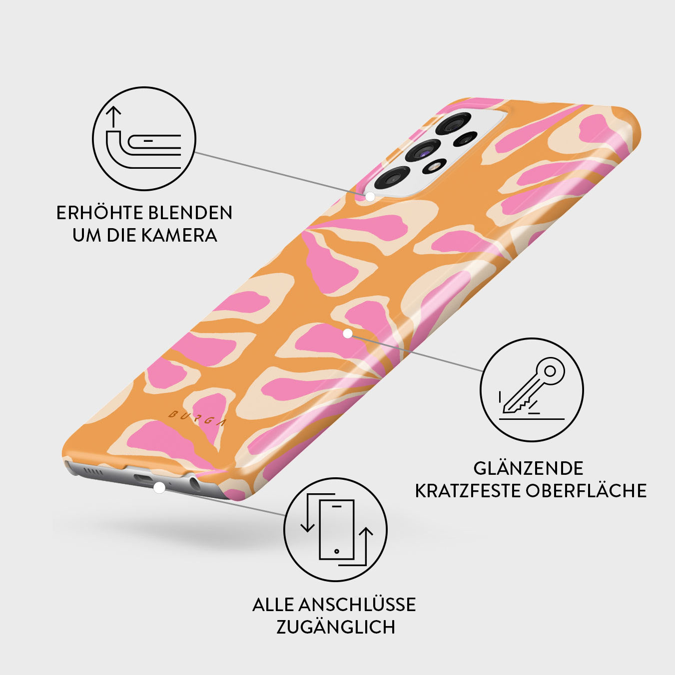 Skorter | Aloha - Samsung Galaxy A72 4G / 5G case