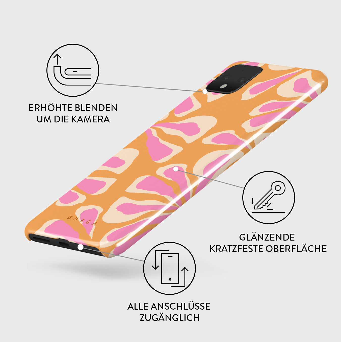 Skorter | Aloha - Google Pixel 4 case