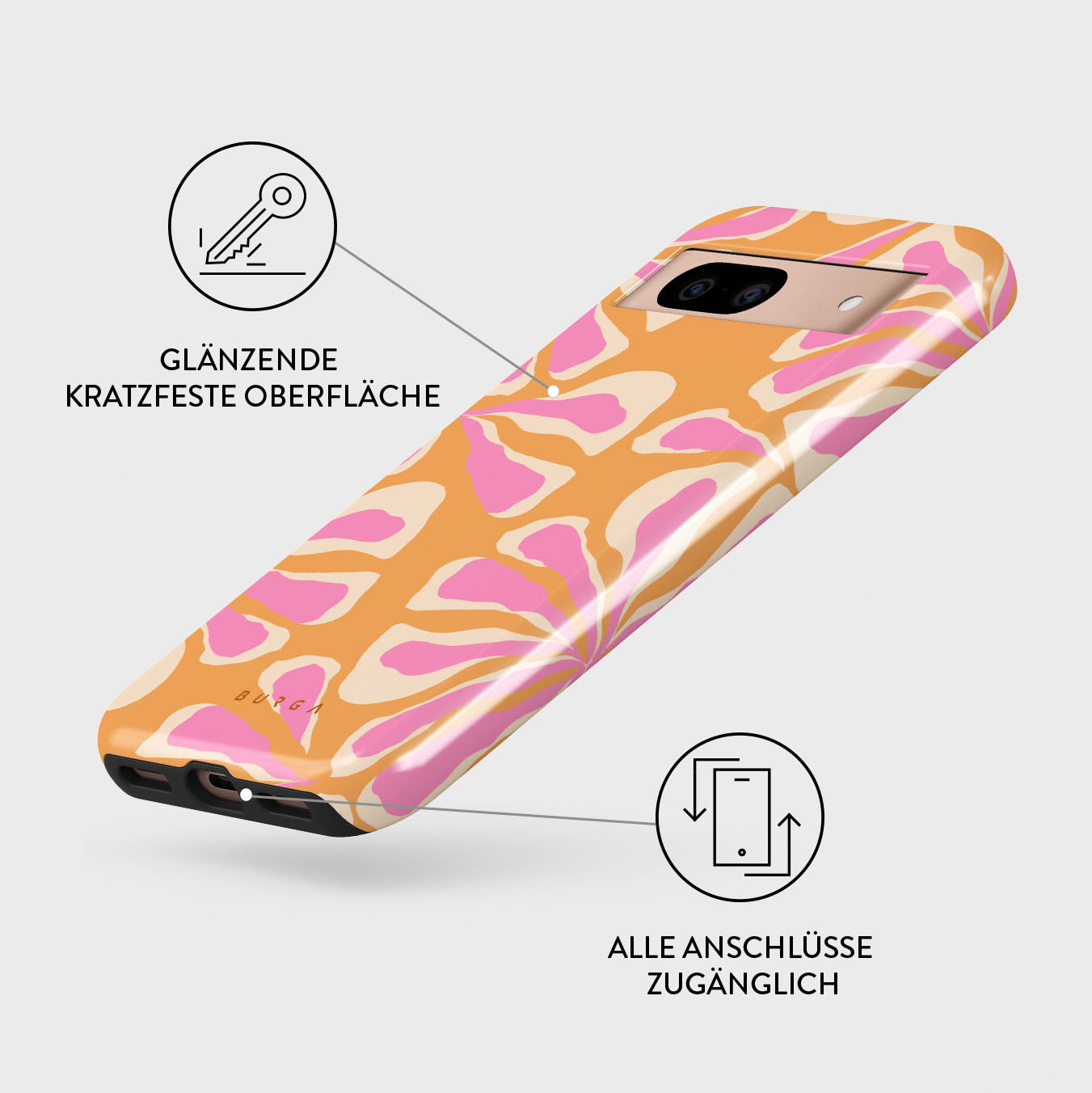 Skorter | Aloha - Google Pixel 8a Case