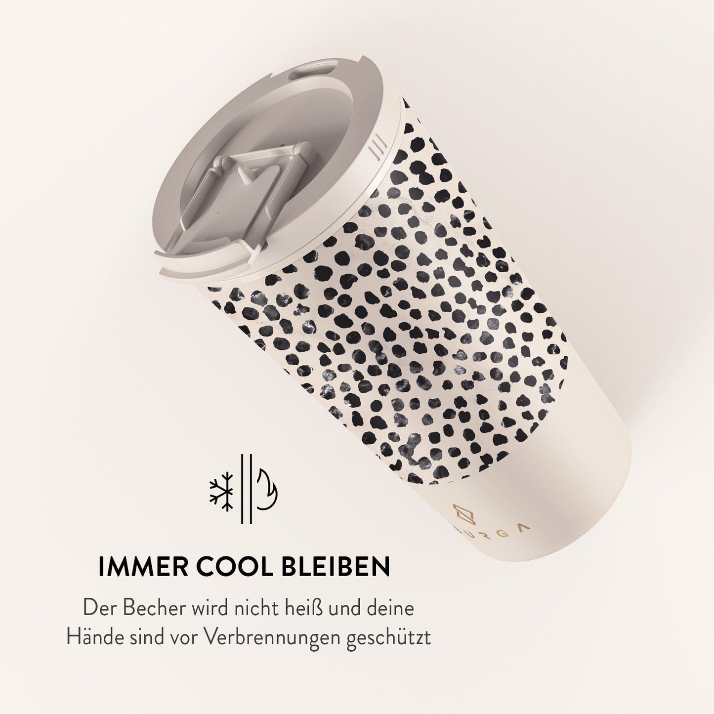 Skorter | Almond Latte - Thermo Cup