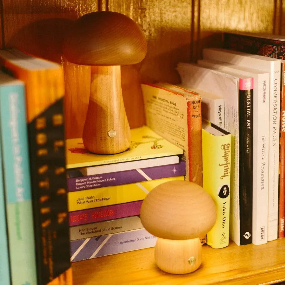 Skorter | Timber Mushie Lamp | Beech | Regular