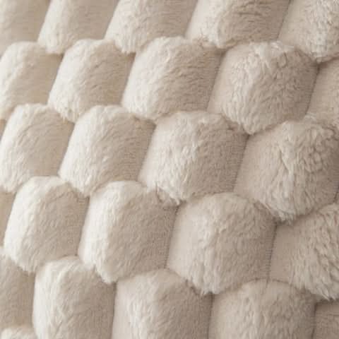 Skorter | Cushion cover made of cotton blend with fluffy 3D feel