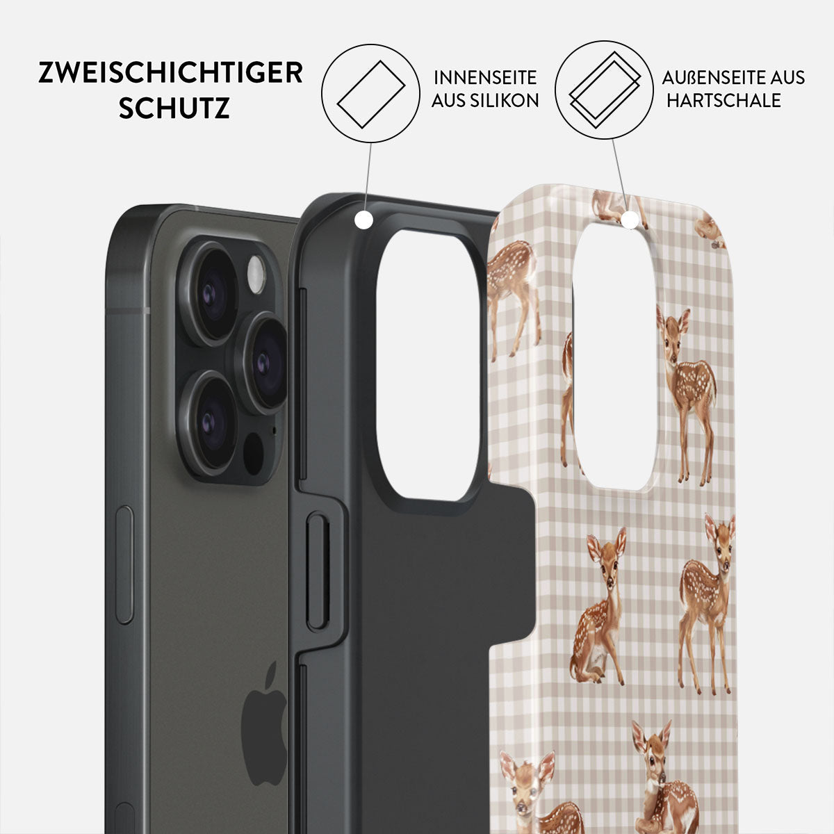Skorter | Bambi - iPhone 15 Pro Case