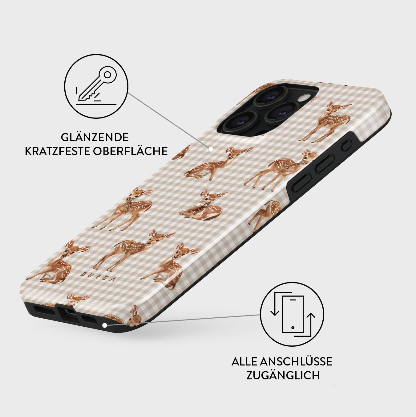 Skorter | Bambi - iPhone 15 Pro Case