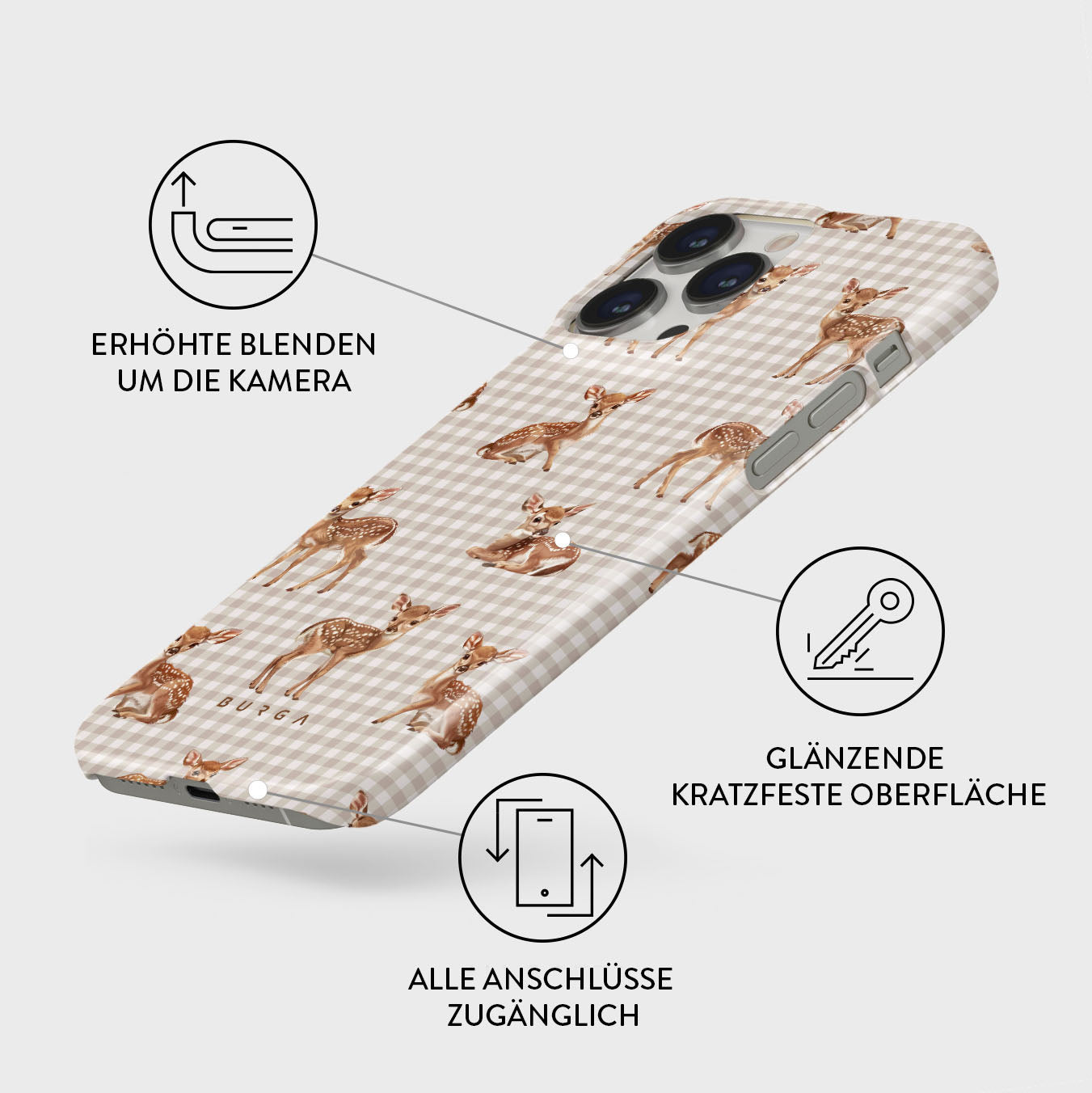 Skorter | Bambi - iPhone 13 Pro Max Case