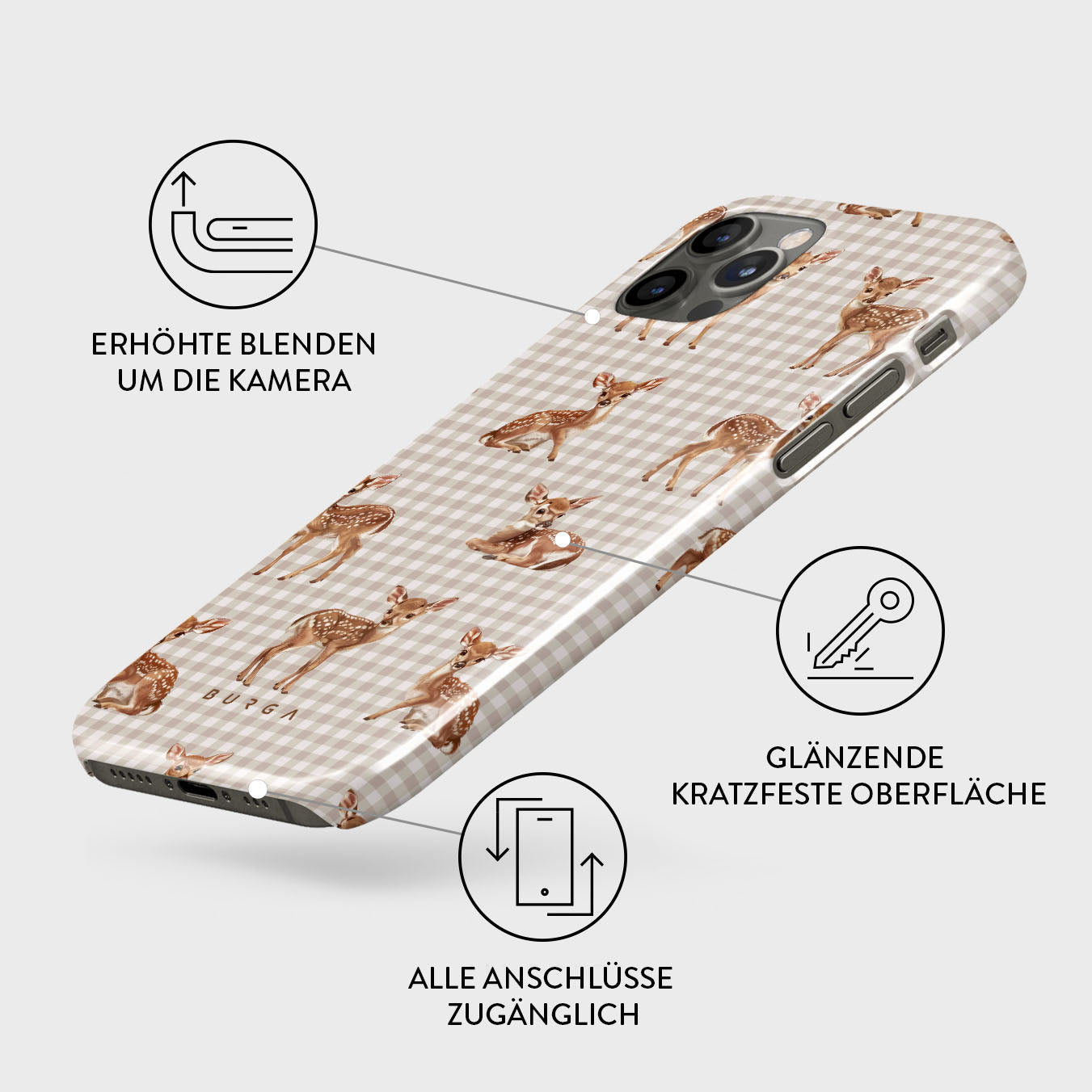 Skorter | Bambi - iPhone 12 Pro Max Case