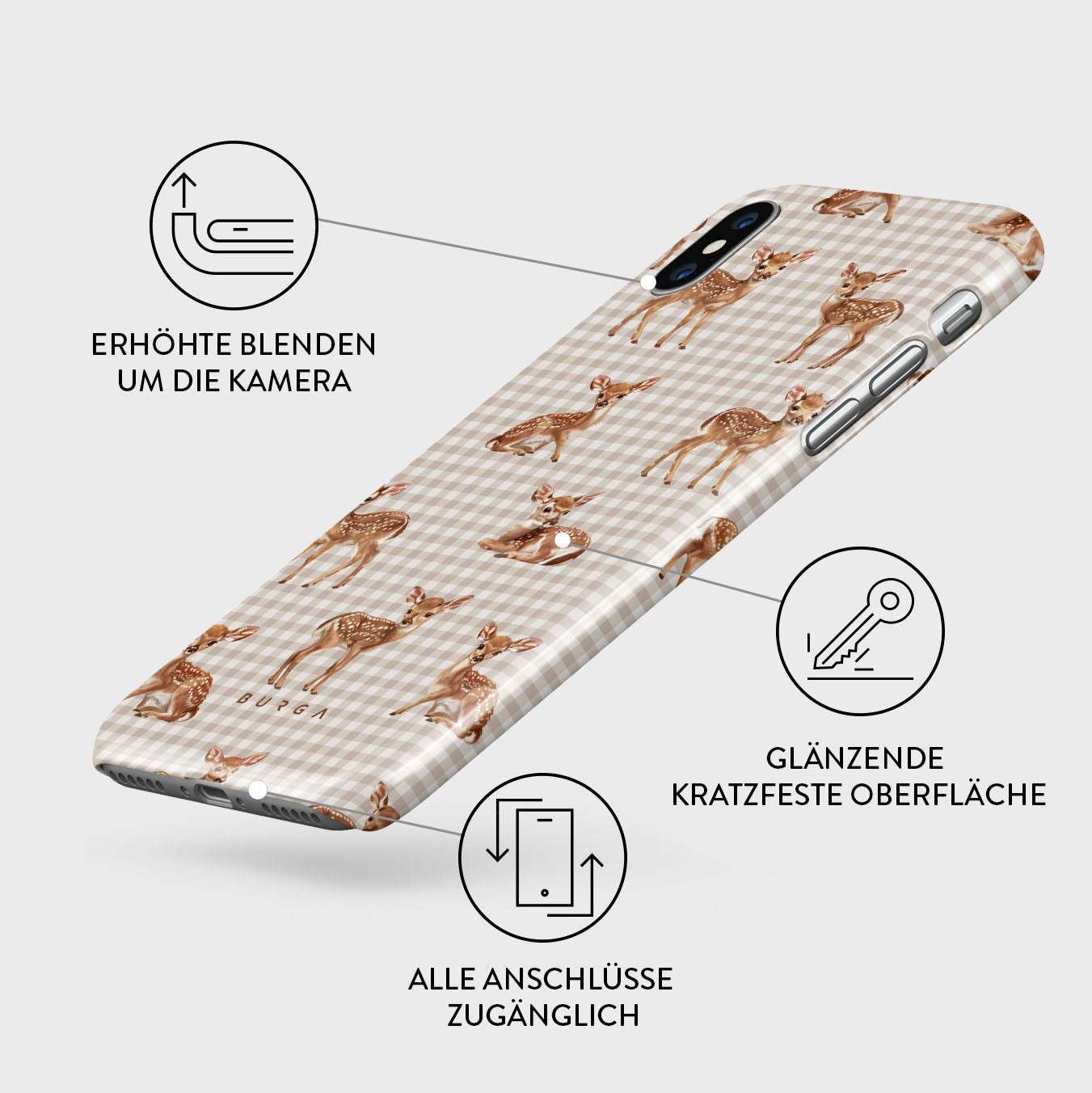 Skorter | Bambi - iPhone X / XS Case