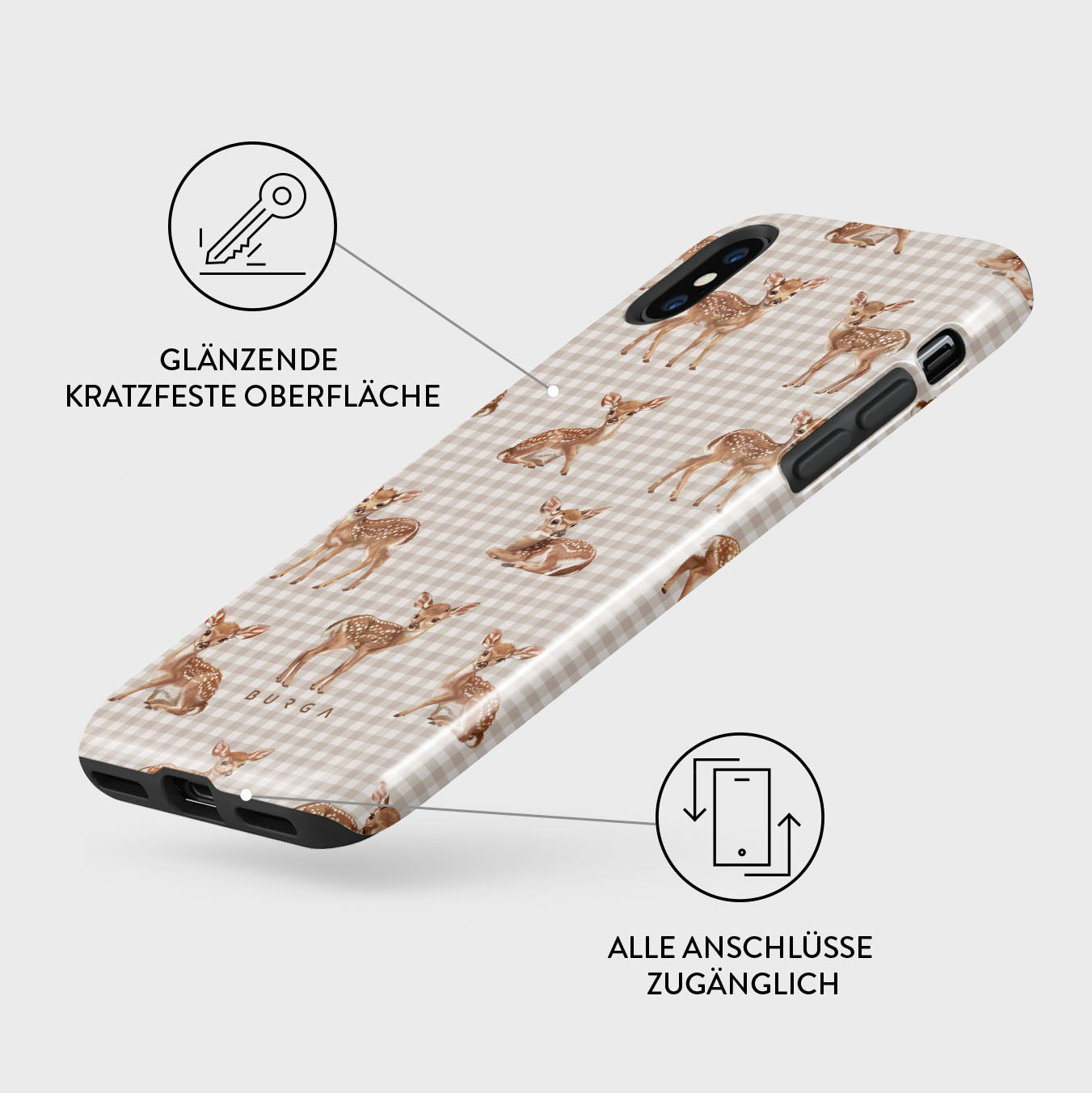 Skorter | Bambi - iPhone X / XS Case