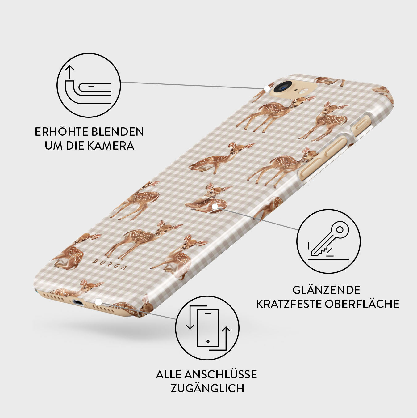 Skorter | Bambi - iPhone 7 / iPhone 8 case