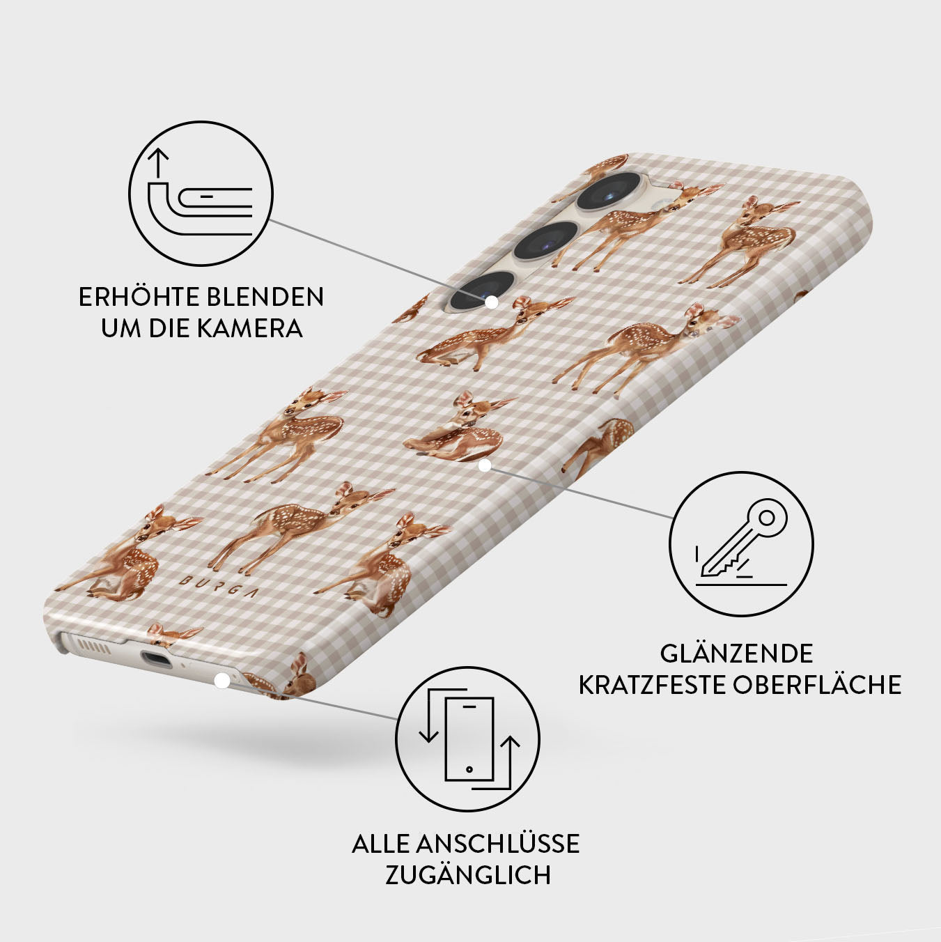 Skorter | Bambi - Samsung Galaxy S23 Plus case