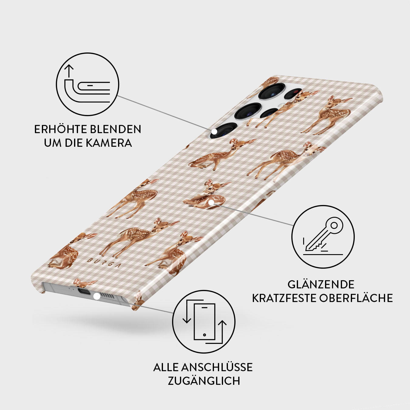 Skorter | Bambi - Samsung Galaxy S22 Ultra case