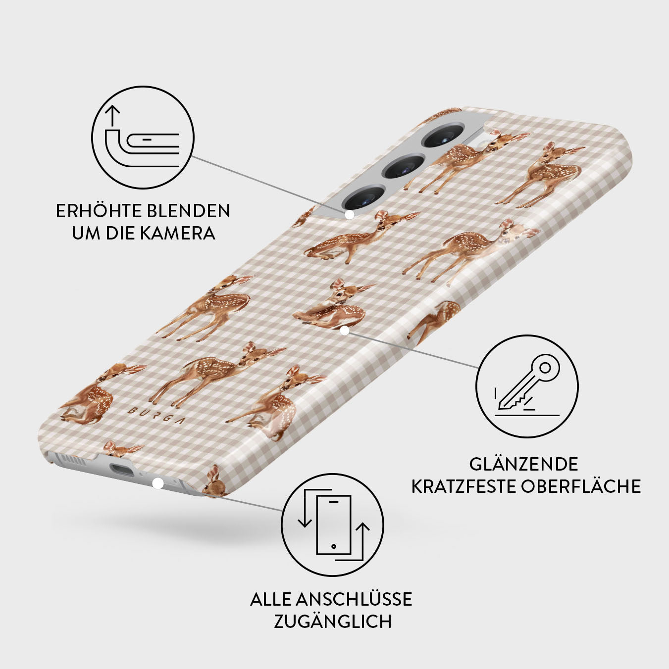 Skorter | Bambi - Samsung Galaxy S22 Plus case