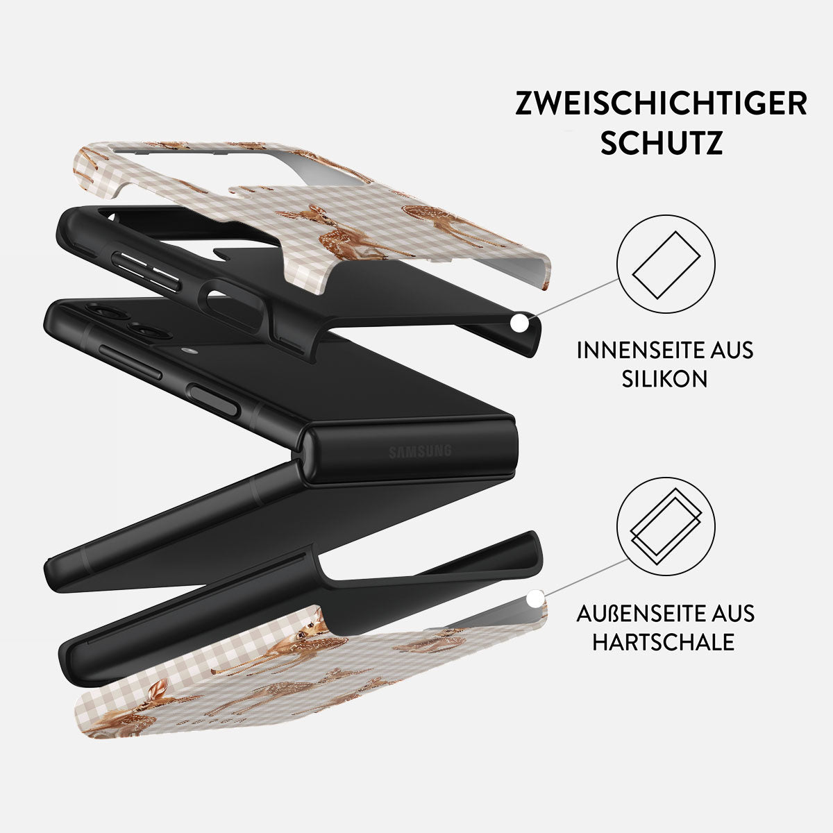 Skorter | Bambi - Samsung Galaxy Z Flip 3 case