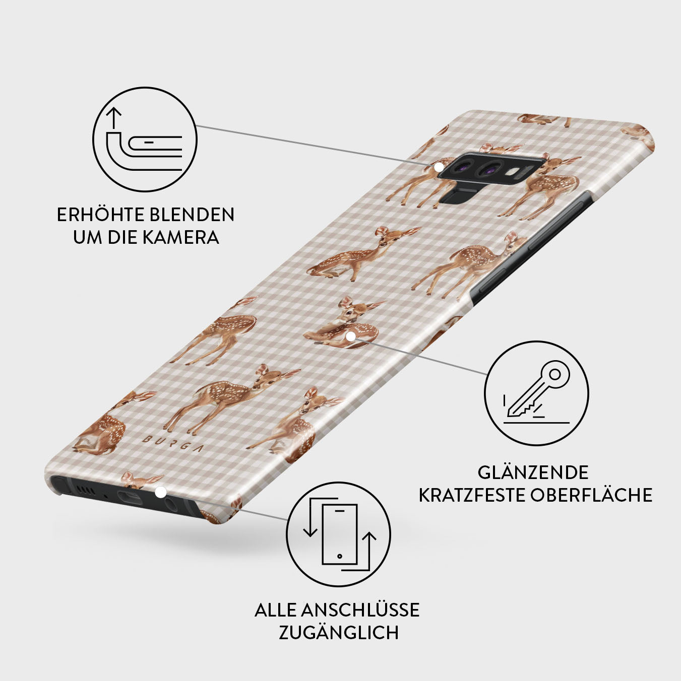 Skorter | Bambi - Samsung Galaxy Note 9 Case