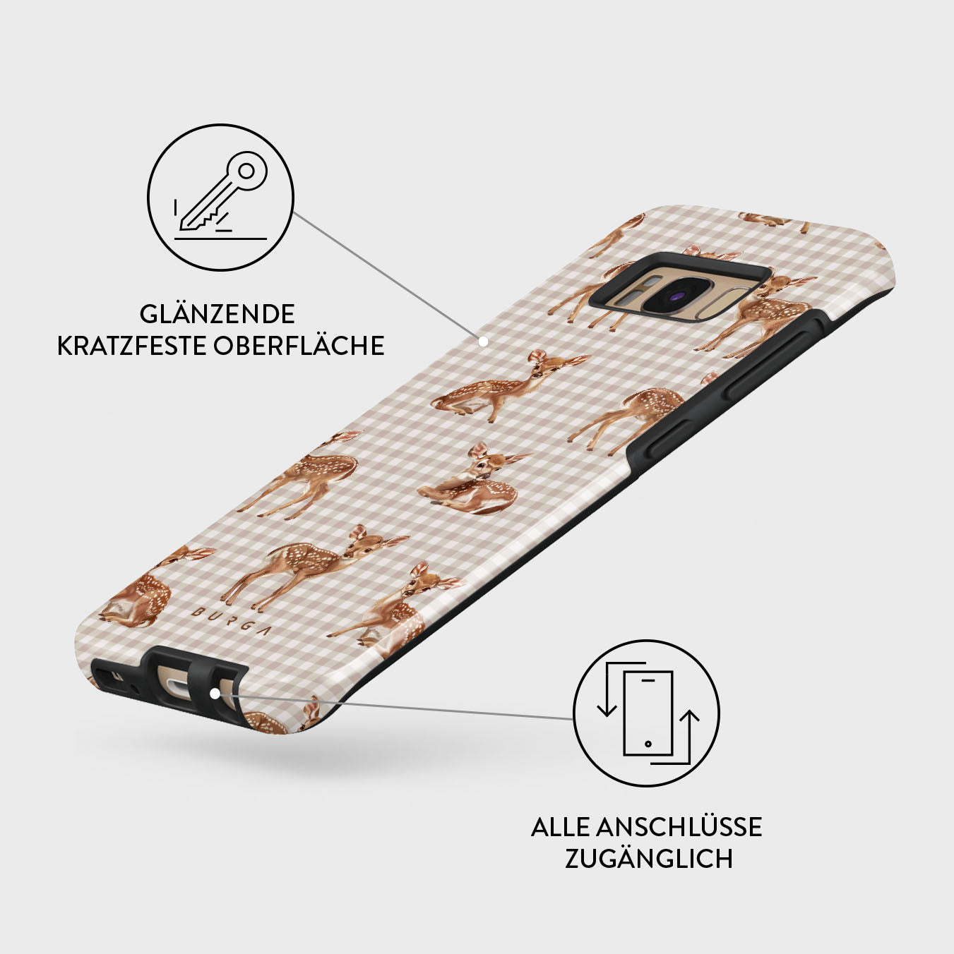 Skorter | Bambi - Samsung Galaxy S8 Case