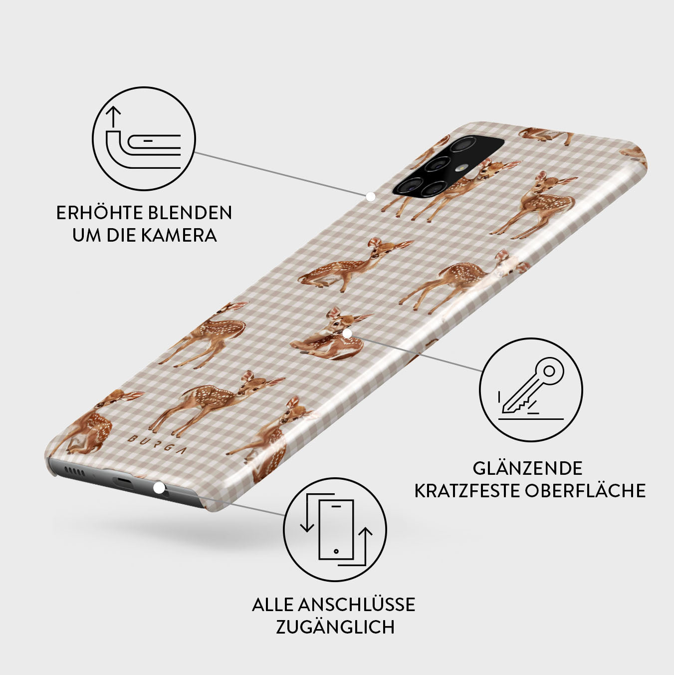 Skorter | Bambi - Samsung Galaxy A71 4G Case