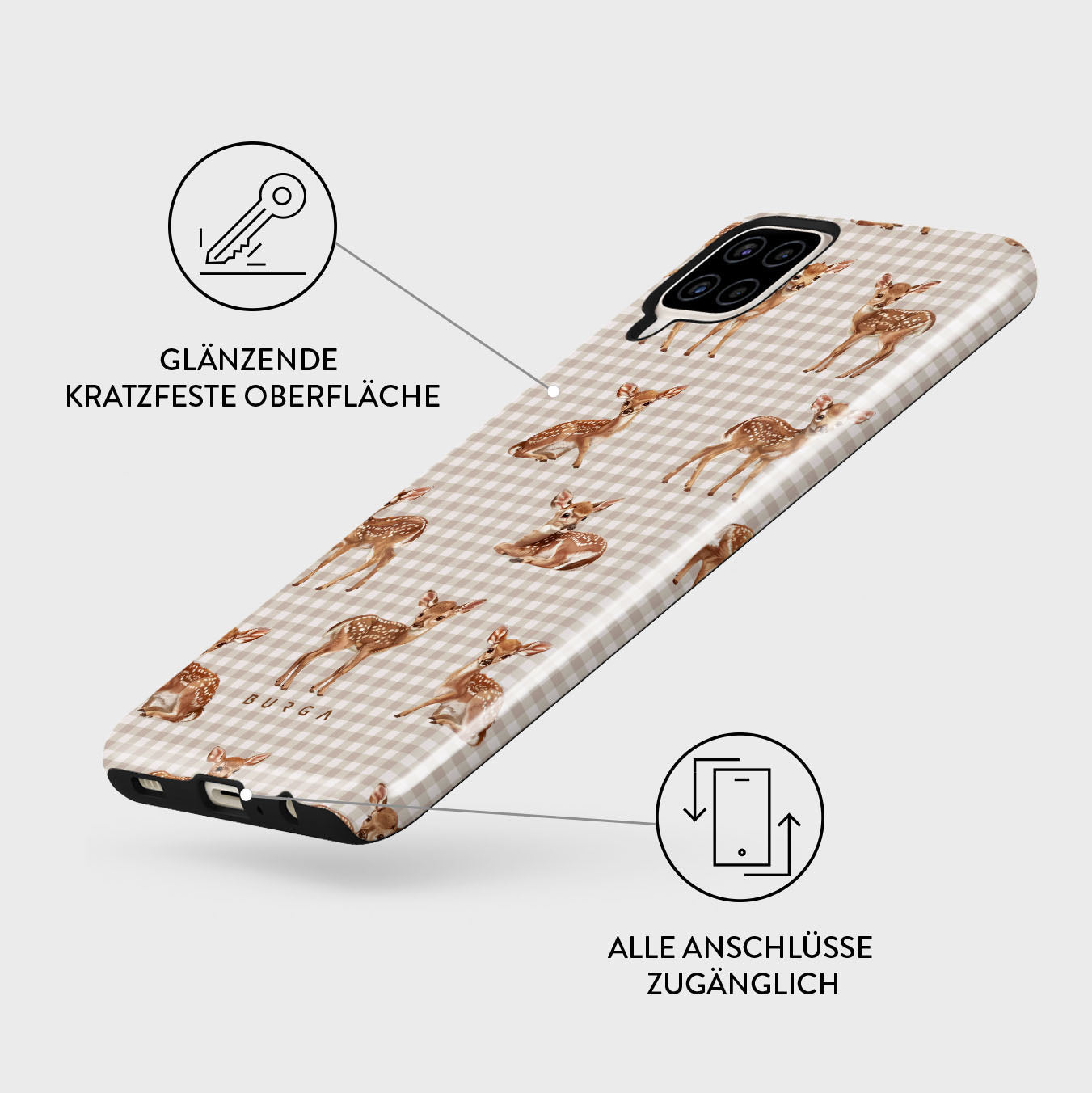 Skorter | Bambi - Samsung Galaxy A12 4G Case