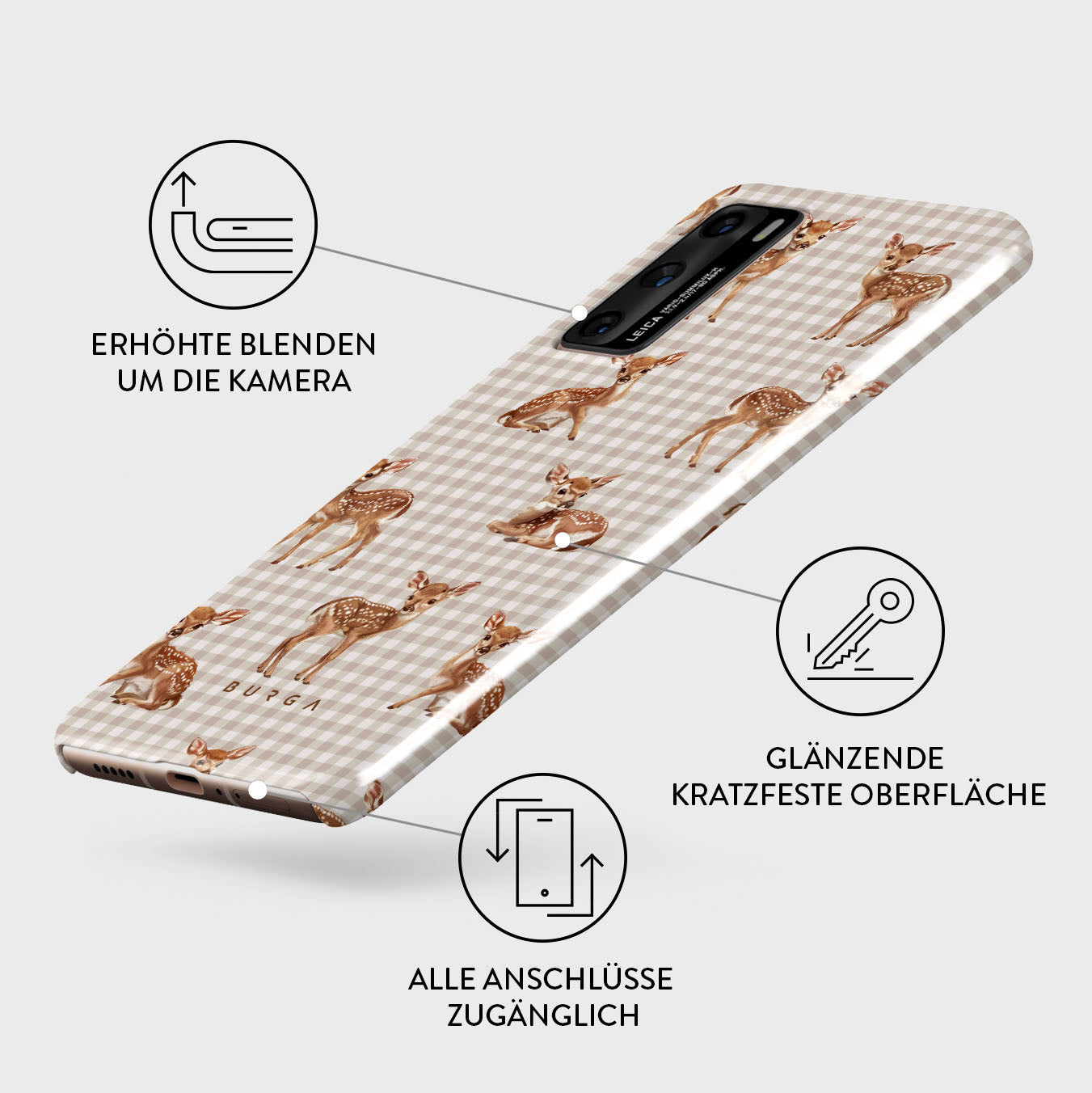 Skorter | Bambi - Huawei P40 case