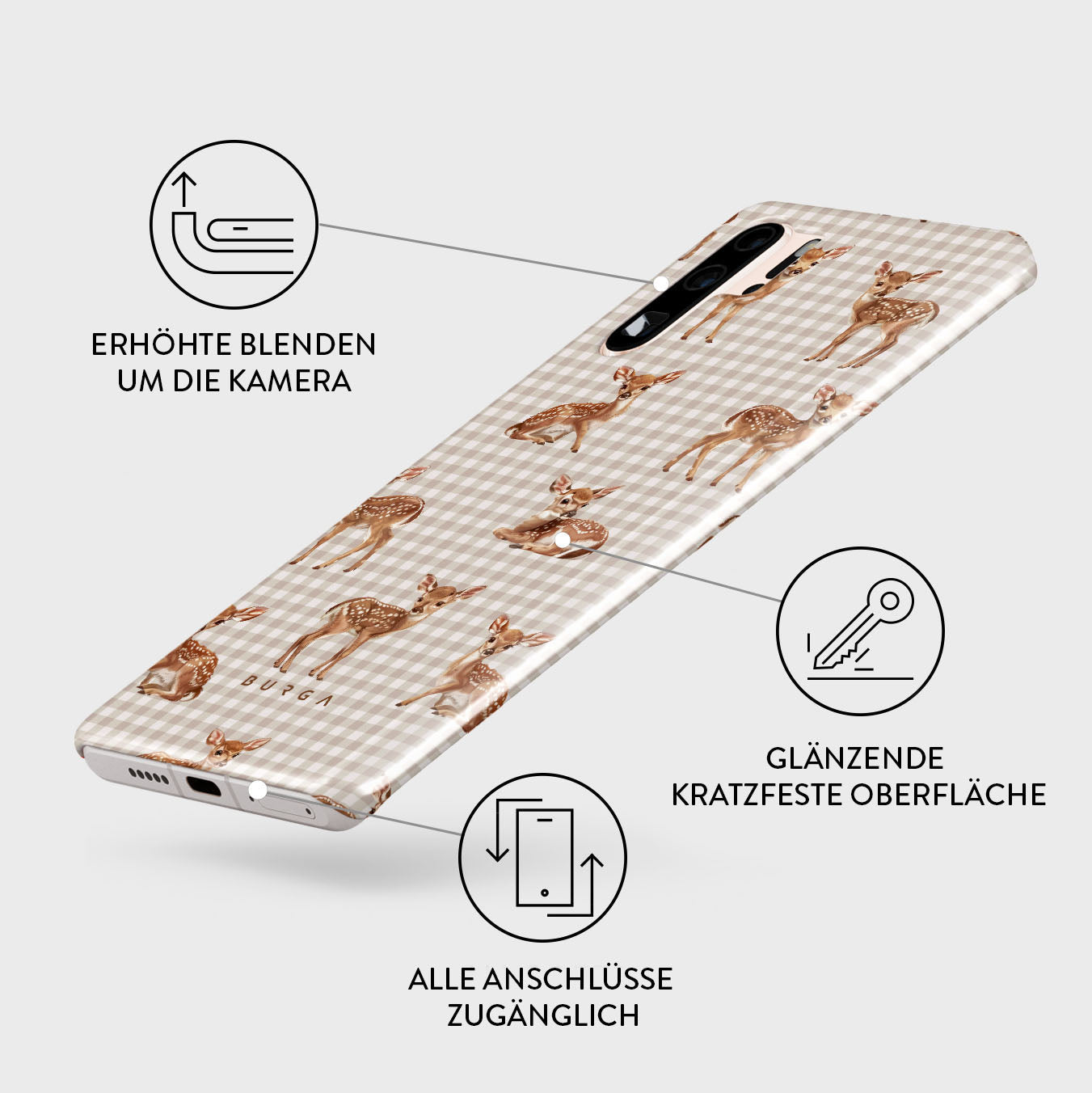 Skorter | Bambi - Huawei P30 Pro case