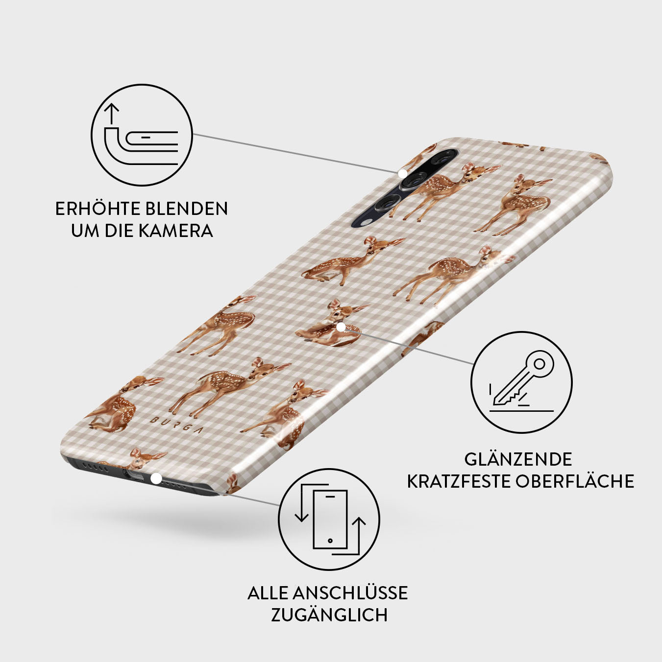 Skorter | Bambi - Huawei P20 case