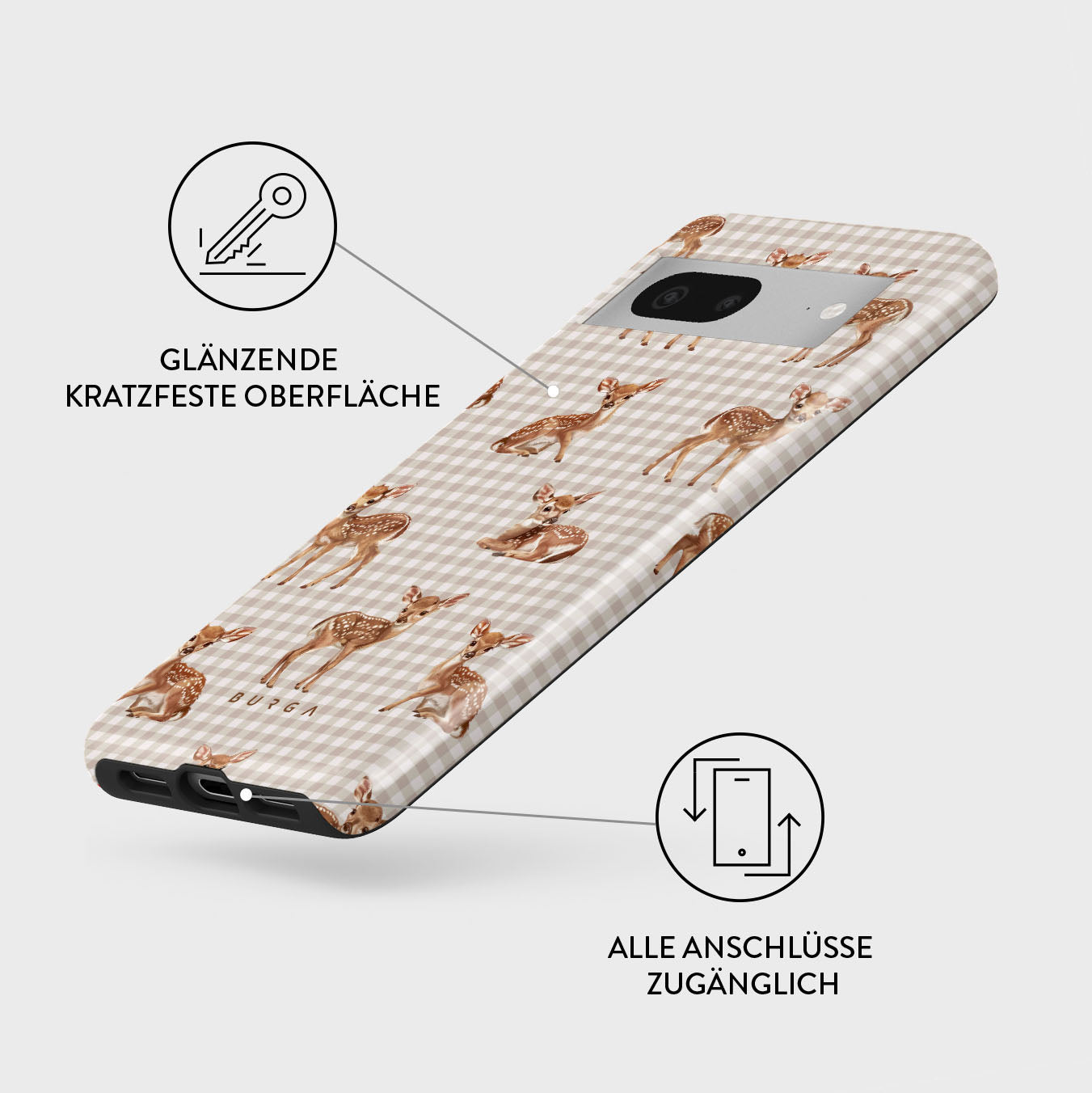 Skorter | Bambi - Google Pixel 7a case