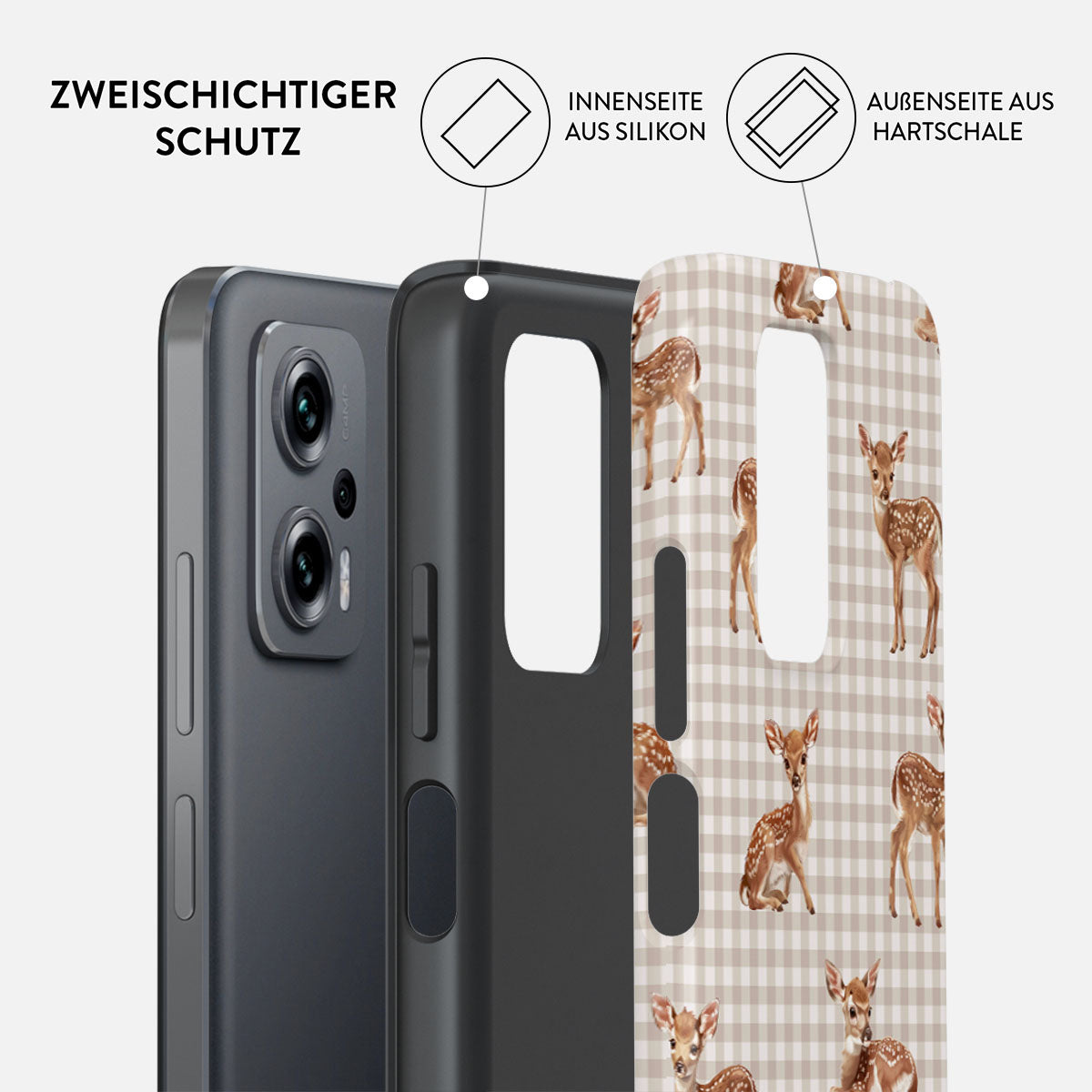 Skorter | Bambi - Xiaomi Redmi Note 11T Pro / 11T Pro+ Case