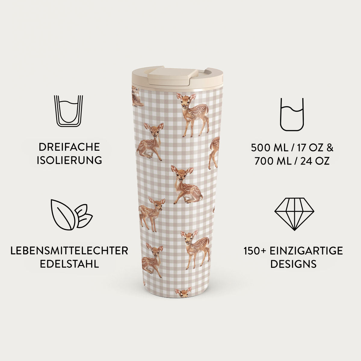 Skorter | Bambi - Thermal Mug