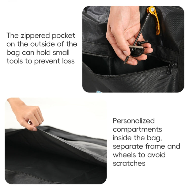 Skorter | Bicycle Loading Bag Portable Strong Bicycle Loading Package Bike Bag for 26-29 Inch Bicycle