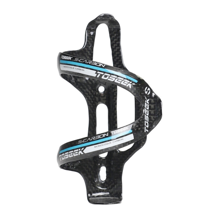 Skorter | TOSEEK Gloss  Full Carbon Fiber Road Bicycle Water Bottle Holder(Blue)