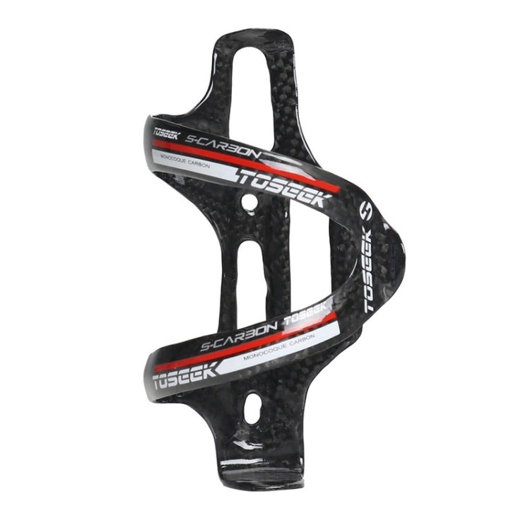Skorter | TOSEEK Gloss  Full Carbon Fiber Road Bicycle Water Bottle Holder(Red)