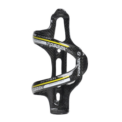 Skorter | TOSEEK Gloss  Full Carbon Fiber Road Bicycle Water Bottle Holder(Yellow)