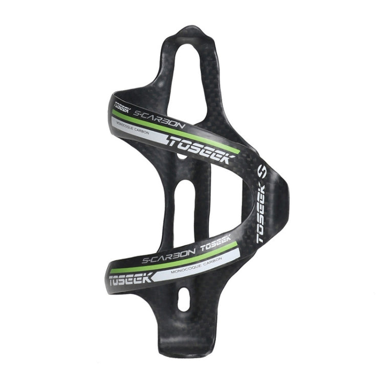 Skorter | TOSEEK Matte Full Carbon Fiber Road Bicycle Water Bottle Holder (Green)