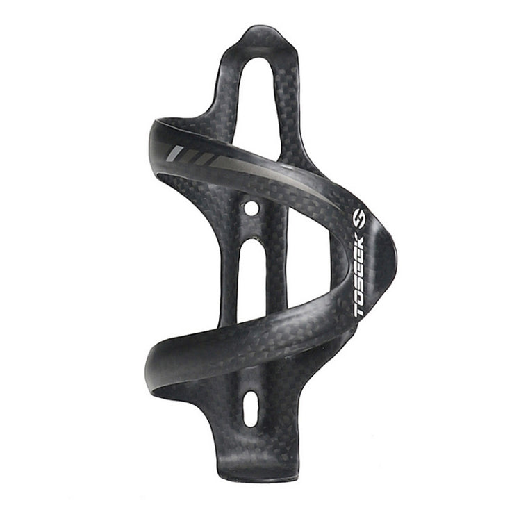 Skorter | TOSEEK Matte Full Carbon Fiber Road Bicycle Water Bottle Holder (Grey)