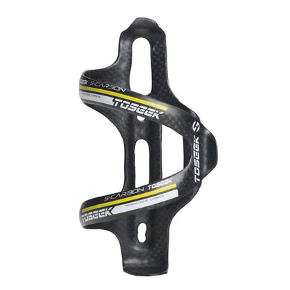Skorter | TOSEEK Matte Full Carbon Fiber Road Bicycle Water Bottle Holder (Yellow)