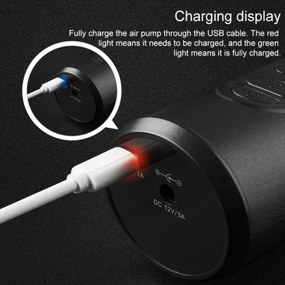 Skorter | LCD Digital Display Rechargeable Portable Electric Air Pump With COB Light