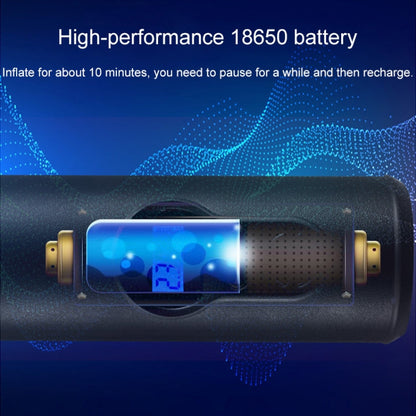 Skorter | LCD Digital Display Rechargeable Portable Electric Air Pump With COB Light