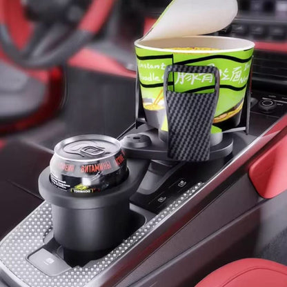 Skorter | 2-in-1 Car Drink Holder with Rotation Function & Telescopic Fixation