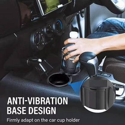 Skorter | 2-in-1 Car Drink Holder with Rotation Function & Telescopic Fixation
