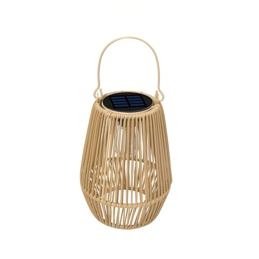 Skorter | CageRattan – Bamboo Solar Garden Light – Waterproof Hanging Lantern