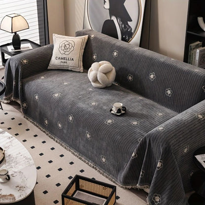 Skorter | Camellia Bloom Sofa Cover