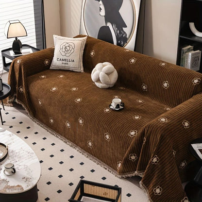 Skorter | Camellia Bloom Sofa Cover