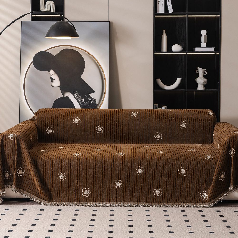 Skorter | Camellia Bloom Sofa Cover