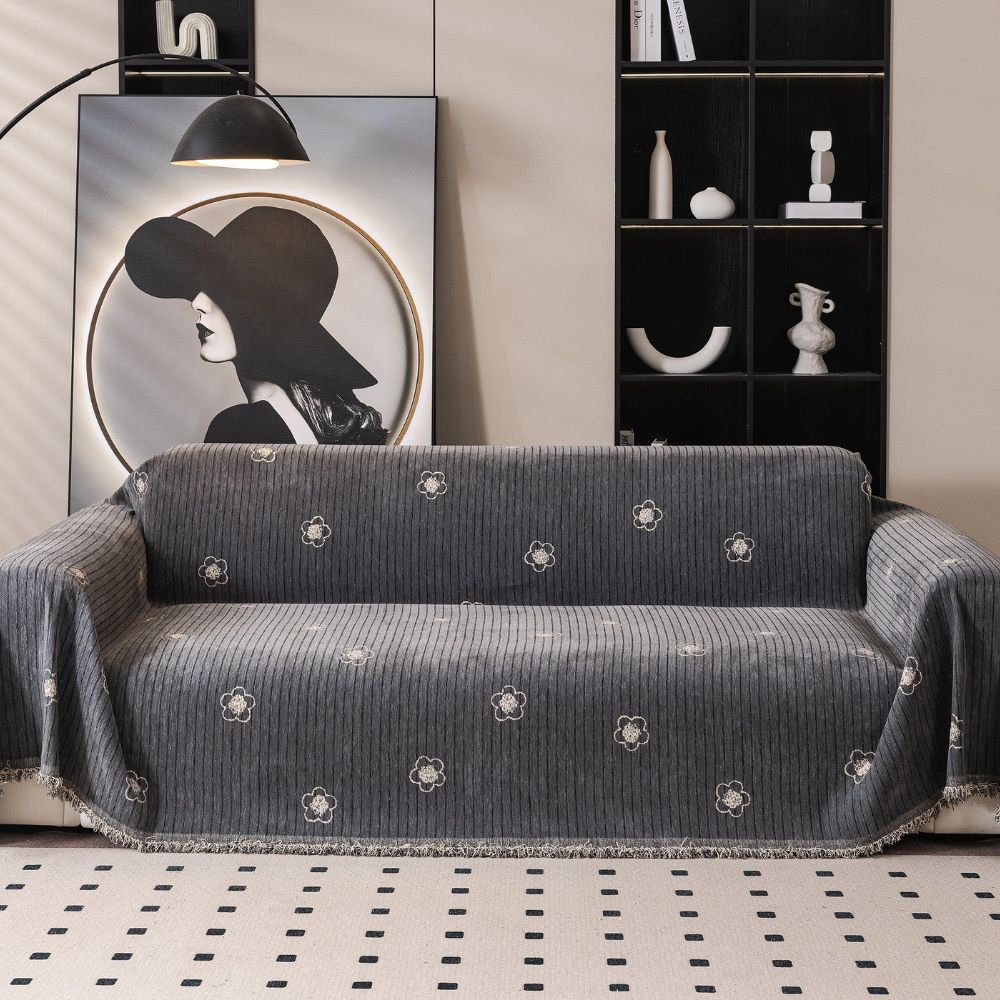 Skorter | Camellia Bloom Sofa Cover