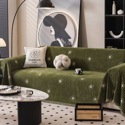 Skorter | Camellia Bloom Sofa Cover