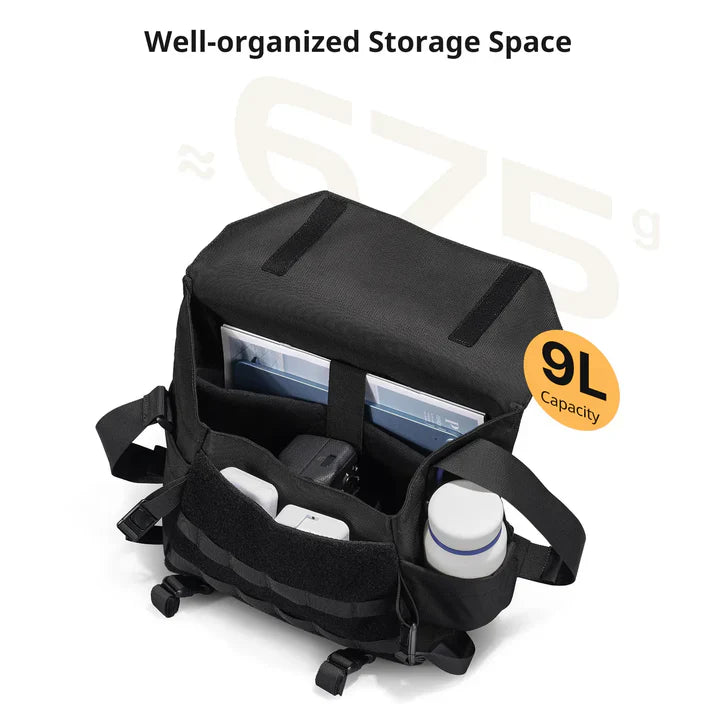 Skorter | Camera Courier Bag - 9L Compact Photography Courier for DSLR & Mirrorless Cameras