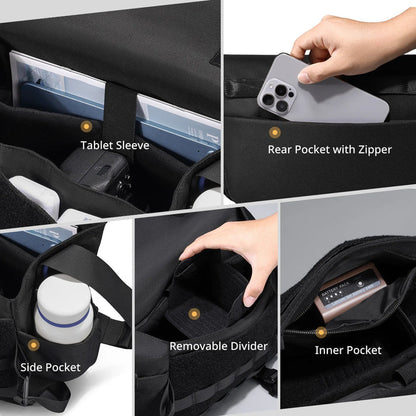 Skorter | Camera Courier Bag - 9L Compact Photography Courier for DSLR & Mirrorless Cameras