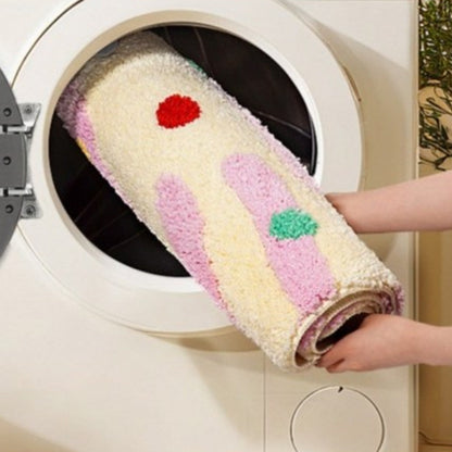 Skorter | Candy Color Clash Bath Mat