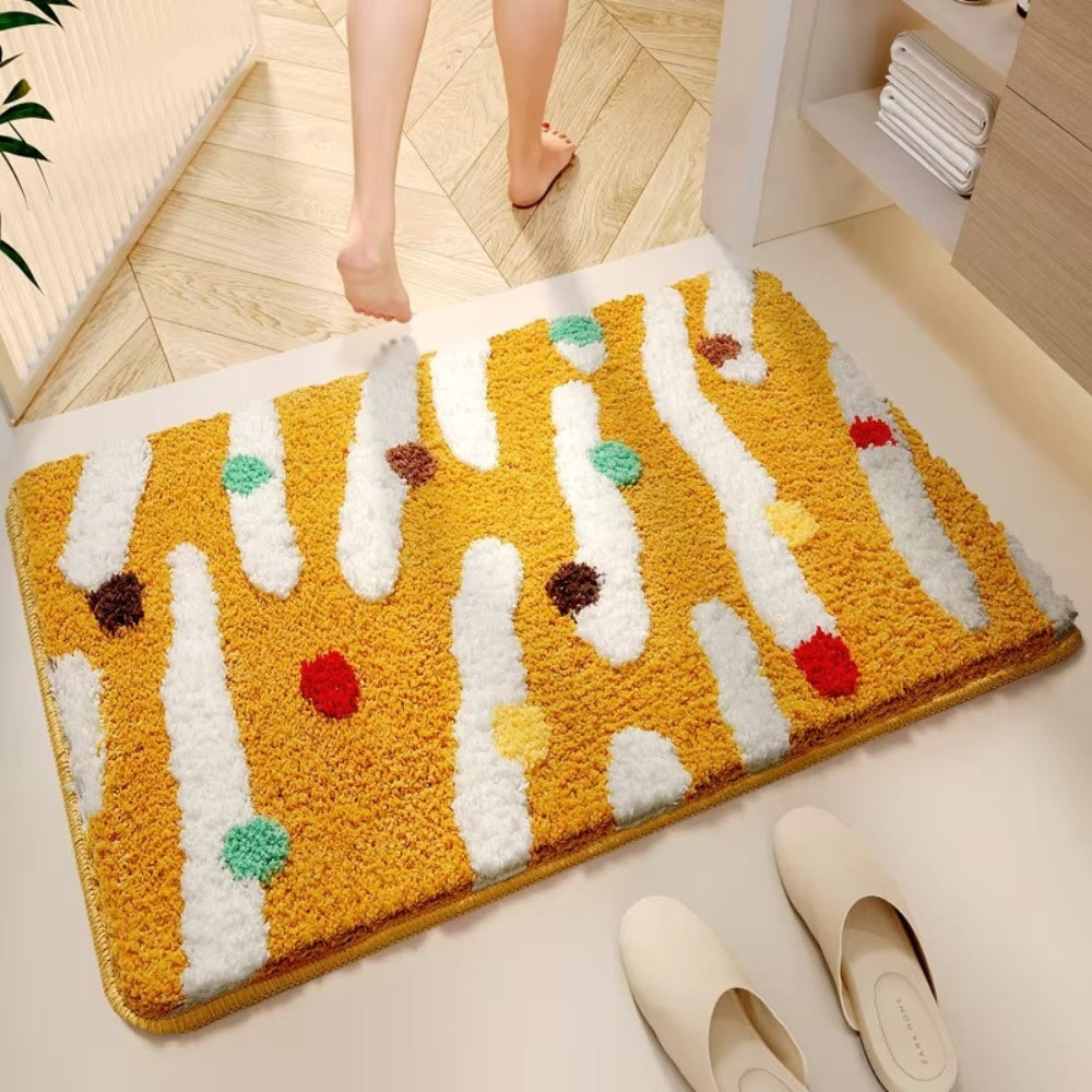 Skorter | Candy Color Clash Bath Mat