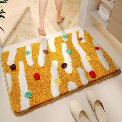 Skorter | Candy Color Clash Bath Mat